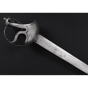 Spanish Cavalry Sword, Circa 1800, With 17th Century Blade.