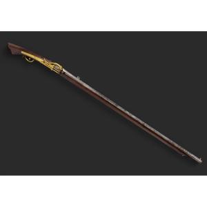 Ancien arquebuse japonaise à mèche “Tanegashima Teppō”.