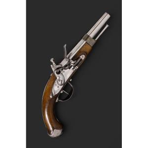 Flintlock Pistol For An Officer Of The Spanish Royal Guard Cavalry, Circa 1825