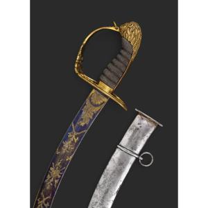Sabre anglais modèle 1803 pour officier d’infanterie. Époque George III, 1801–1820.