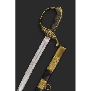 Sabre d’officier modèle 1889. Empire austro-hongrois, fin du XIXᵉ siècle