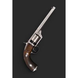 Revolver à percussion Devisme à Paris, système Thouvenin, circa 1855–1865.