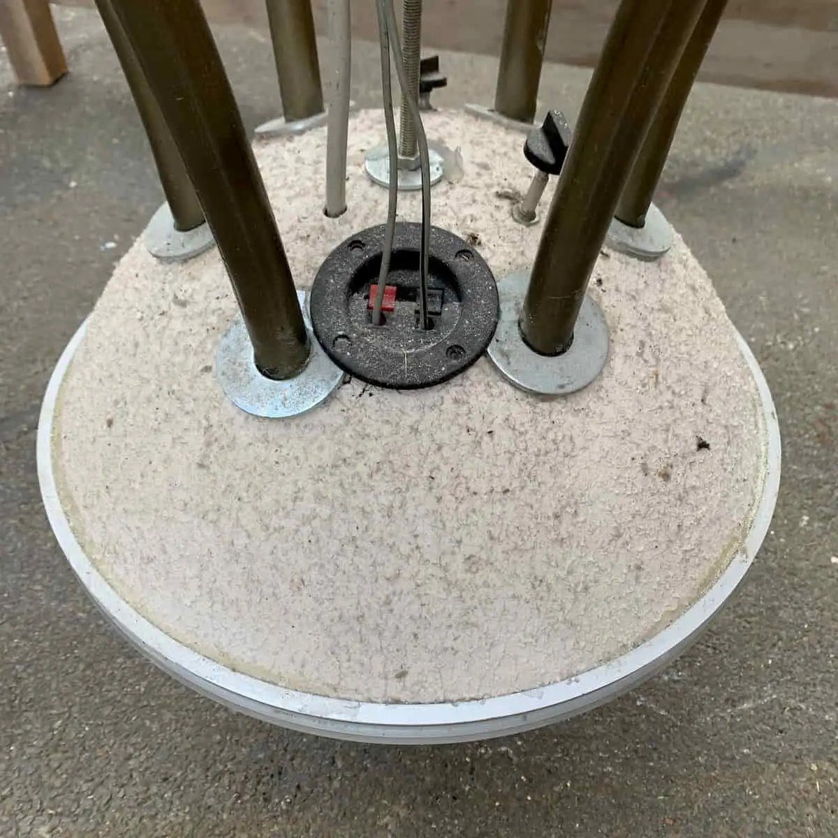 70s Chandelier With Built-in Speakers-photo-3