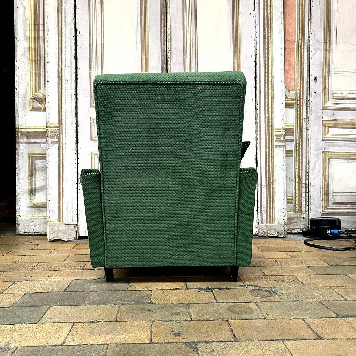 Paire De Fauteuils Des Années 60-photo-2