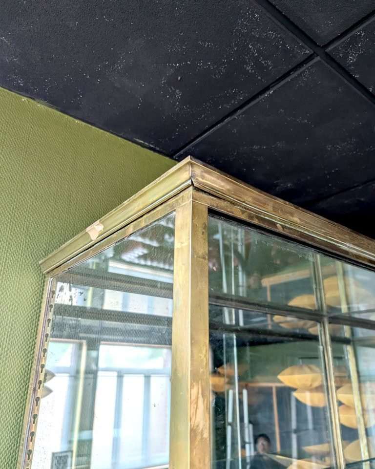 Grande Vitrine En Laiton 200 X 250 X 50 Cm-photo-4