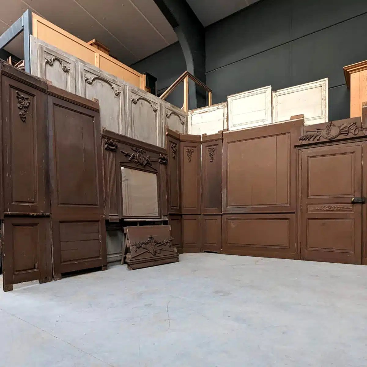 Auvergne Woodwork From The 19th Century, 14.77 M-photo-4