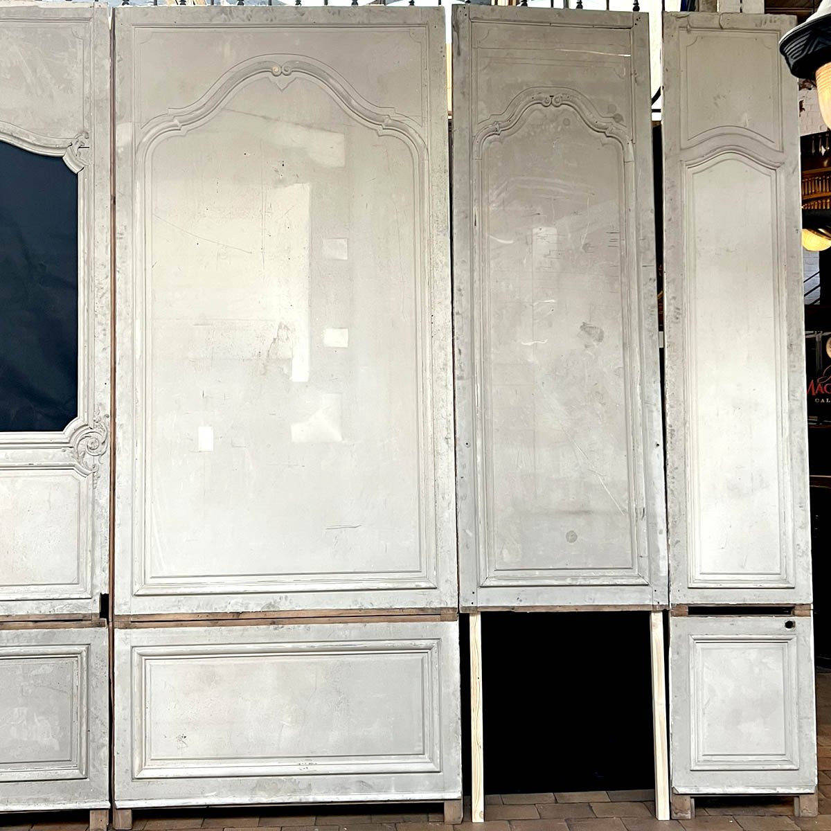 Boiserie en sapin 14,5m linéaire-photo-1