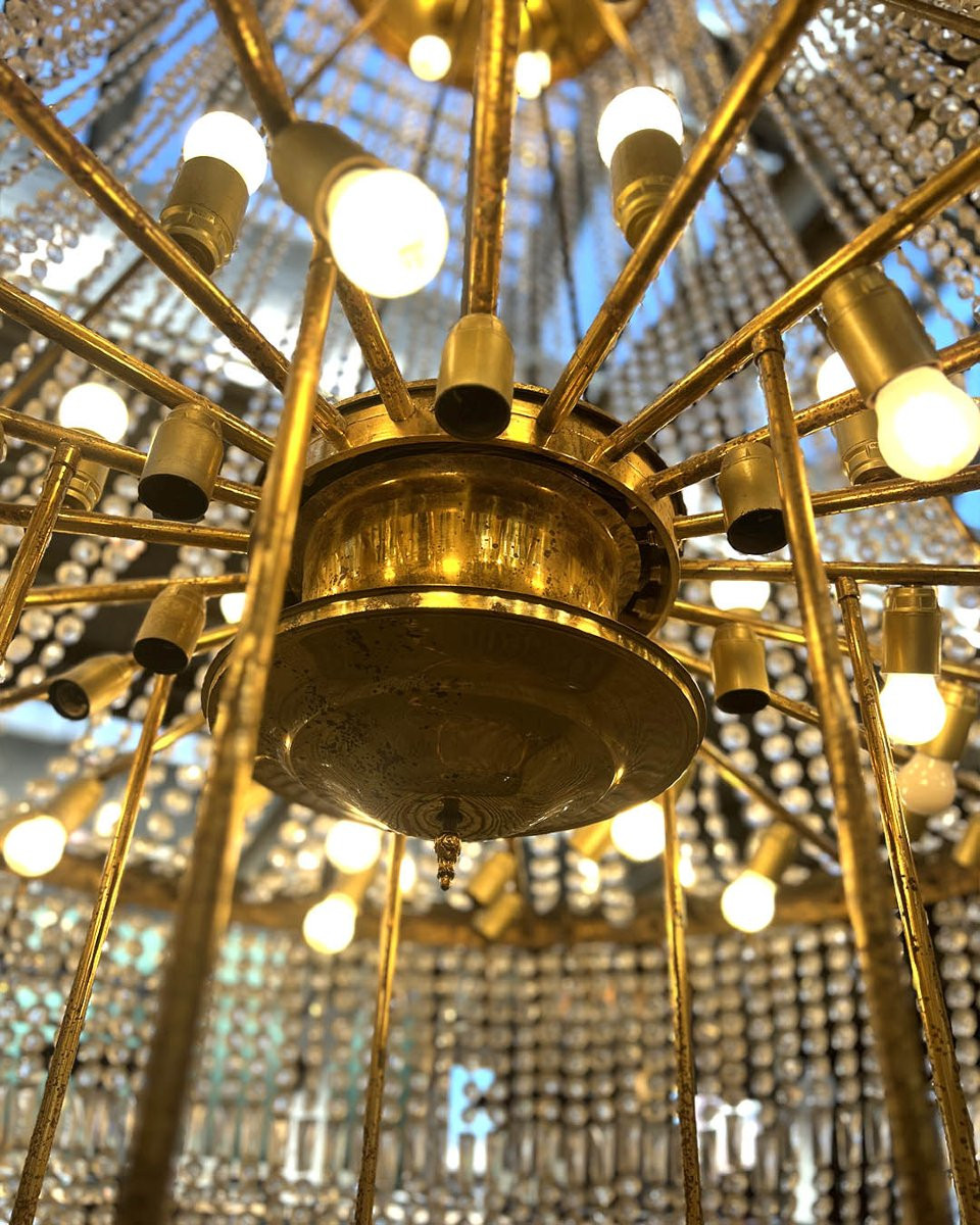 Large Hot Air Balloon Chandelier 2m In Diameter-photo-2