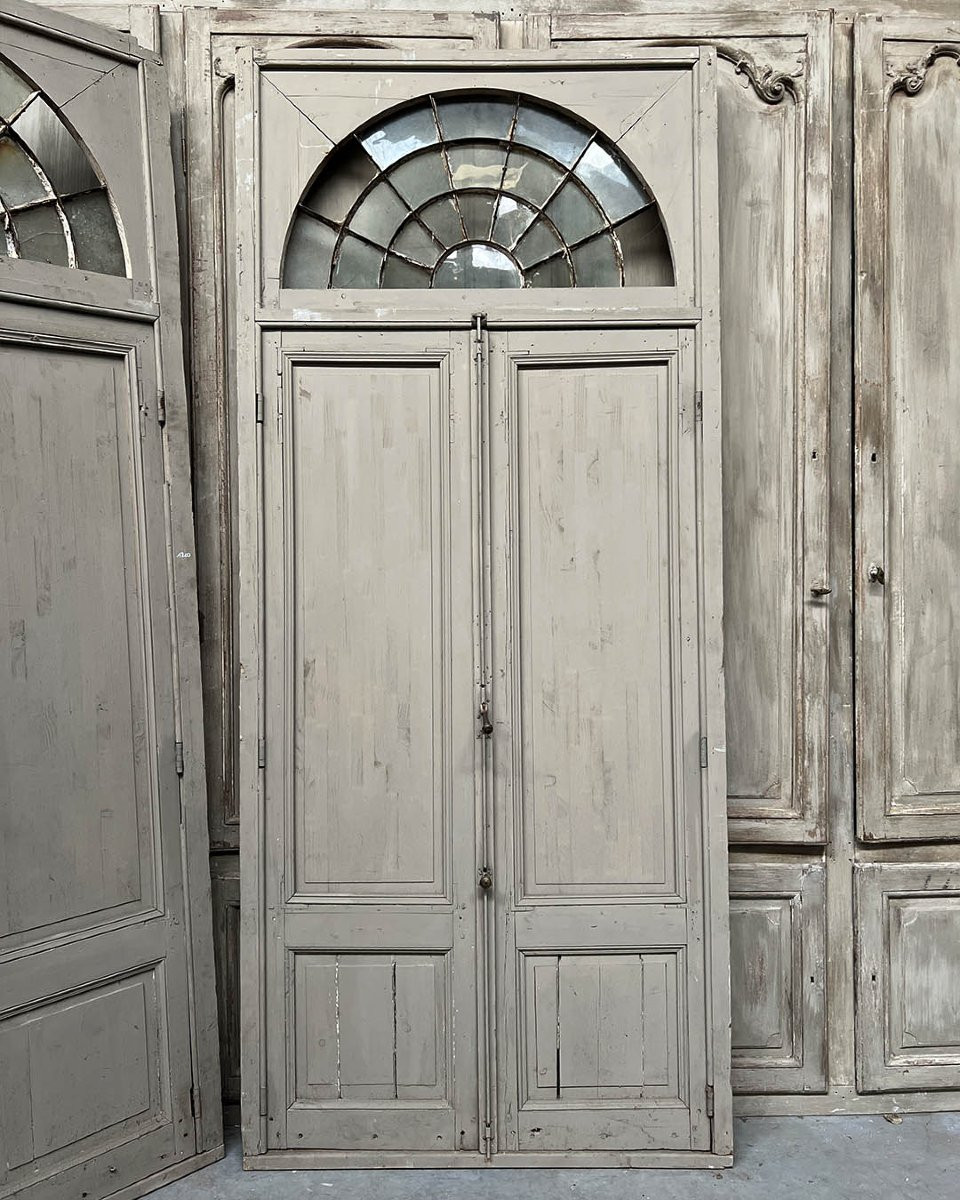 Set Of Double Orangery Doors With Frame-photo-4