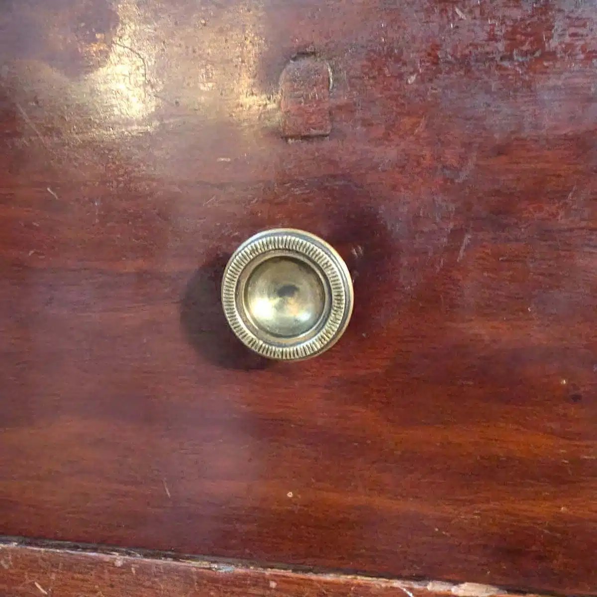Desk With Leather Top-photo-2