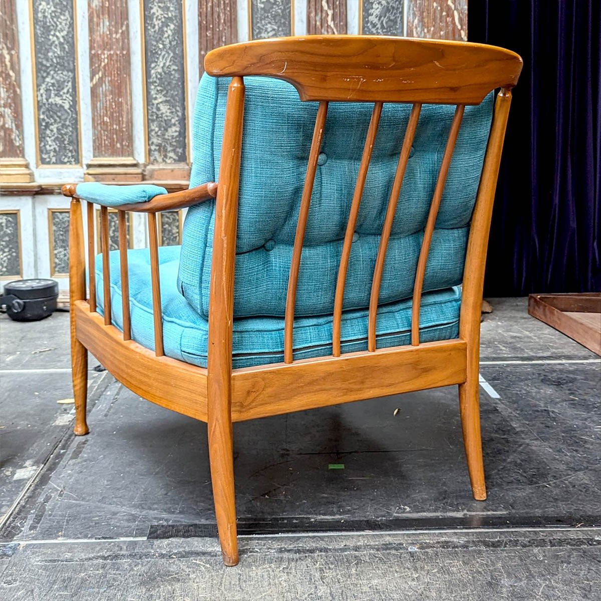 Salon scandinave bleu-photo-3