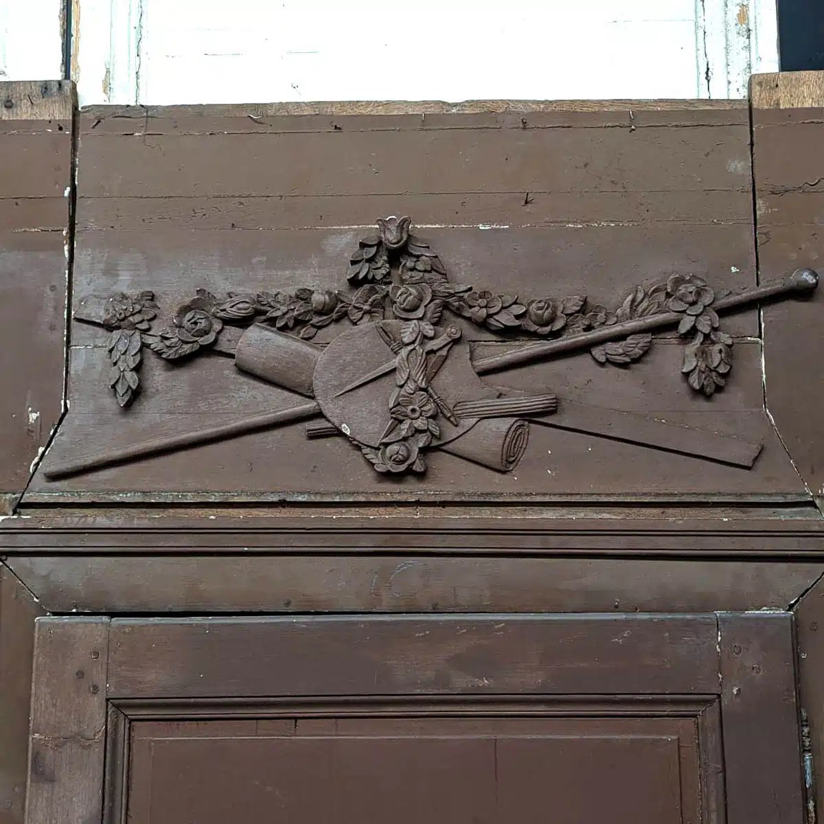 Boiserie Auvergnate d’époque XIX, 14,77 m-photo-2