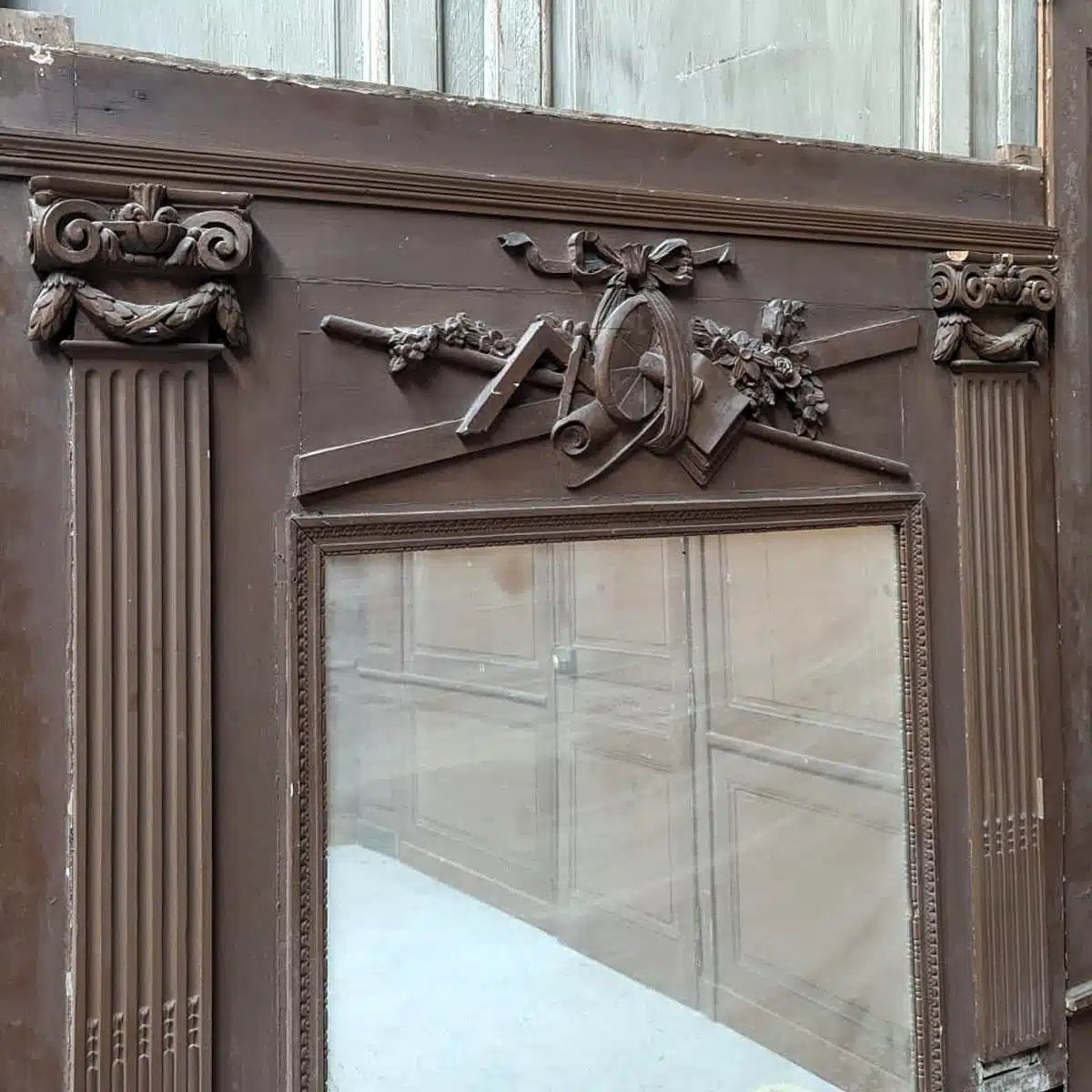 Boiserie Auvergnate d’époque XIX, 14,77 m-photo-5
