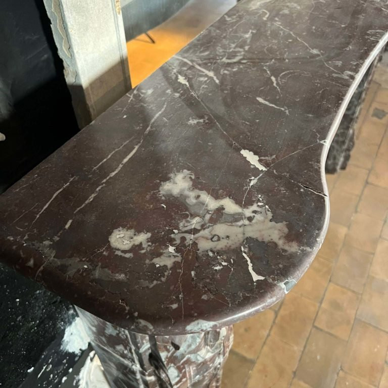 Red Marble Fireplace-photo-1