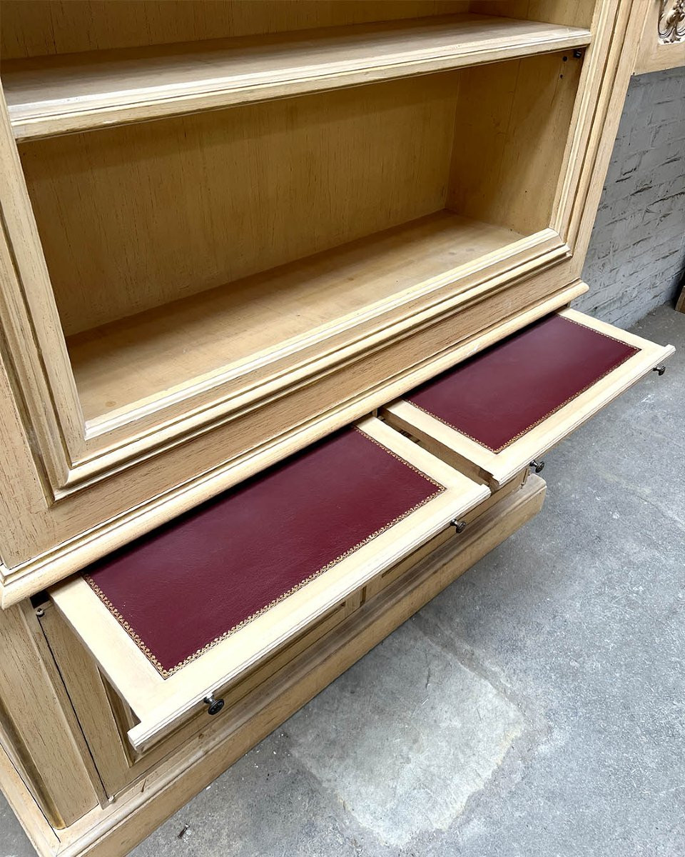 Boiserie bibliothèque d’esprit Louis XV-photo-4