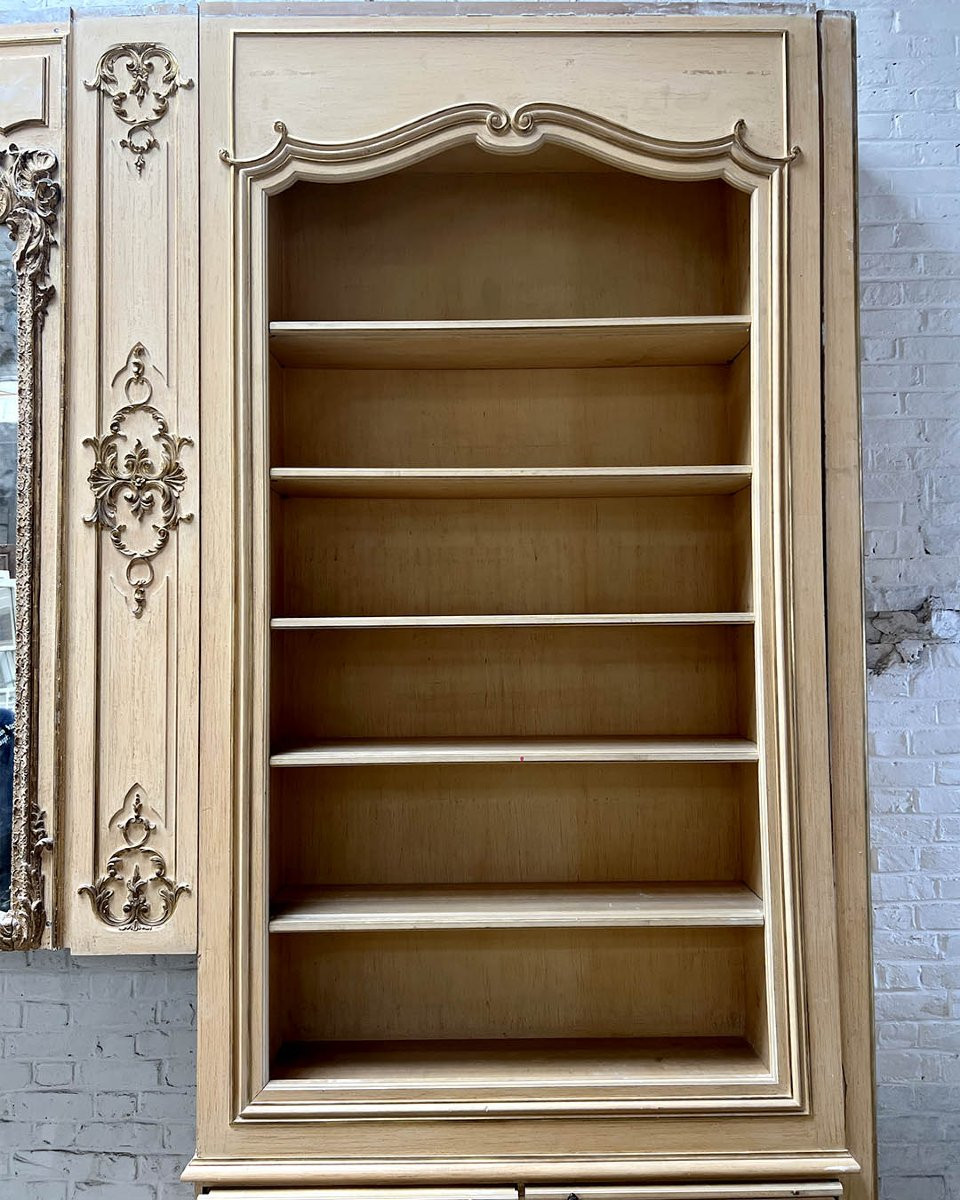 Boiserie bibliothèque d’esprit Louis XV-photo-5