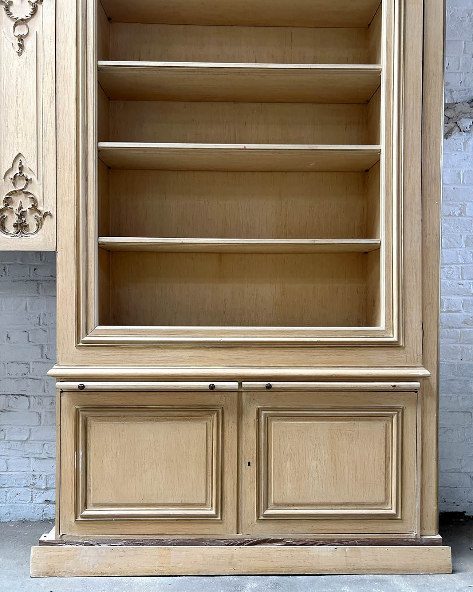 Boiserie bibliothèque d’esprit Louis XV-photo-6
