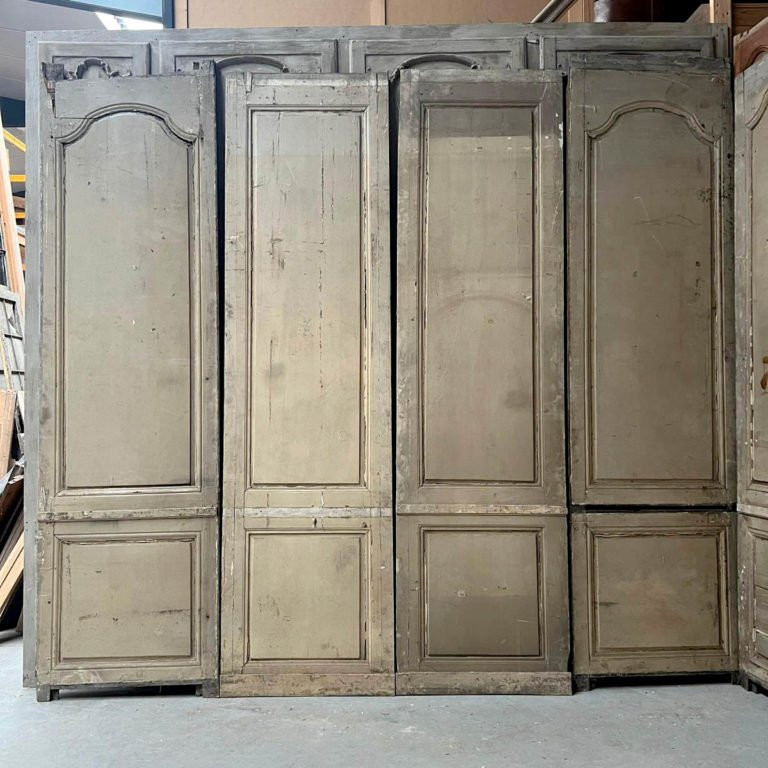 Boiserie en chêne de style Louis XV, 6m linéaire-photo-2