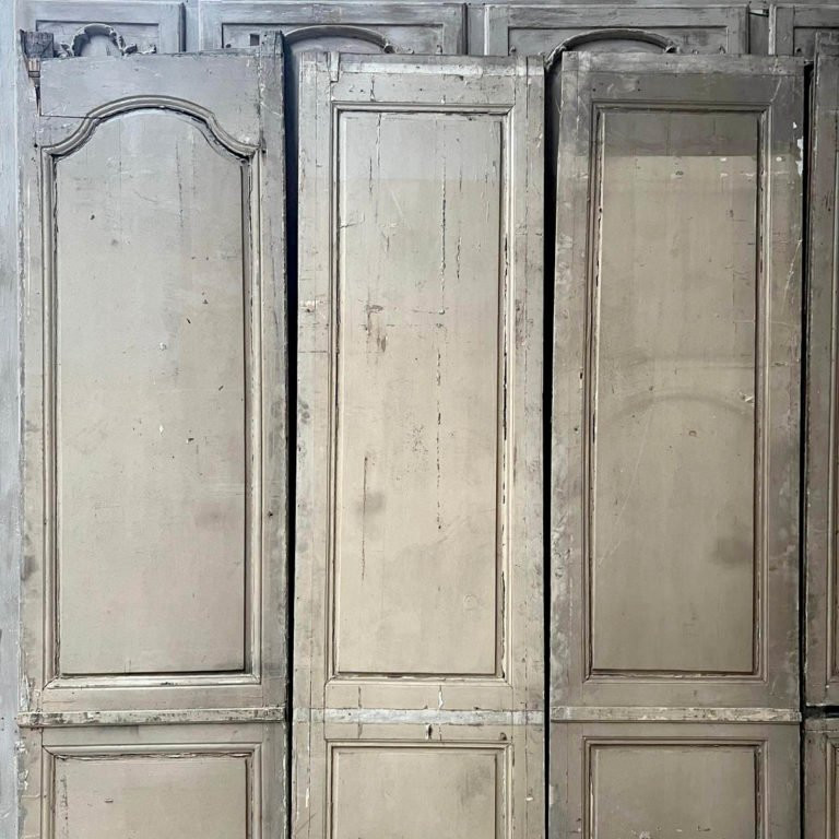 Boiserie en chêne de style Louis XV, 6m linéaire-photo-1