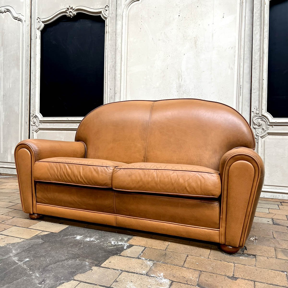 Antique Leather Club Set-photo-1