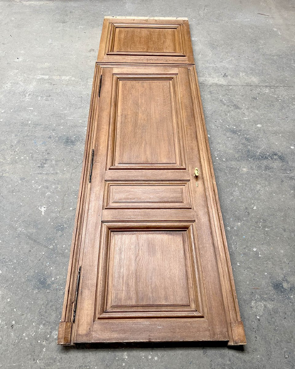 Boiserie Parisienne en chêne 18m linéaire-photo-8