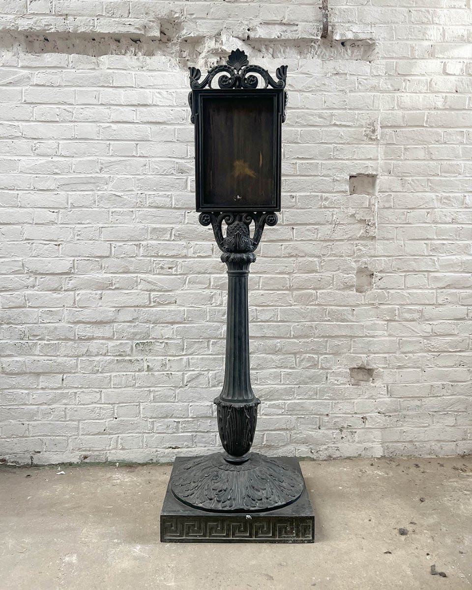 Porte menu en bronze, circa 1890-photo-2