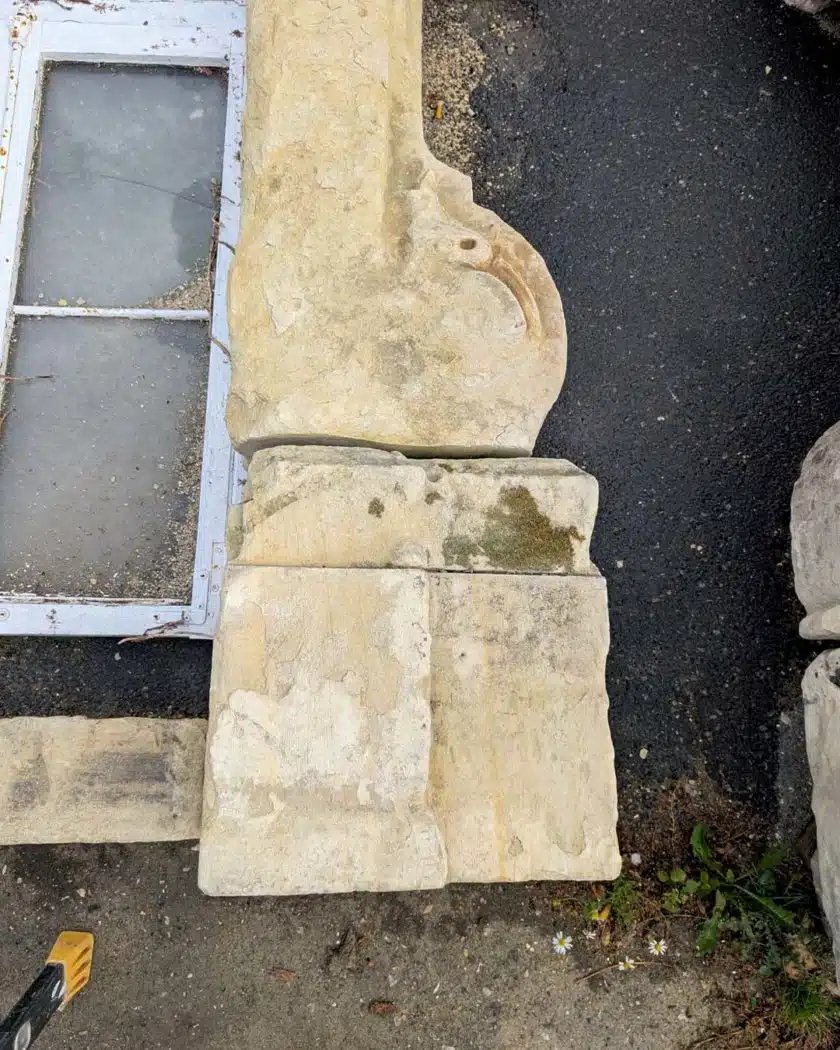 Paire d’ancienne arcade de château, XVIIIème-photo-2