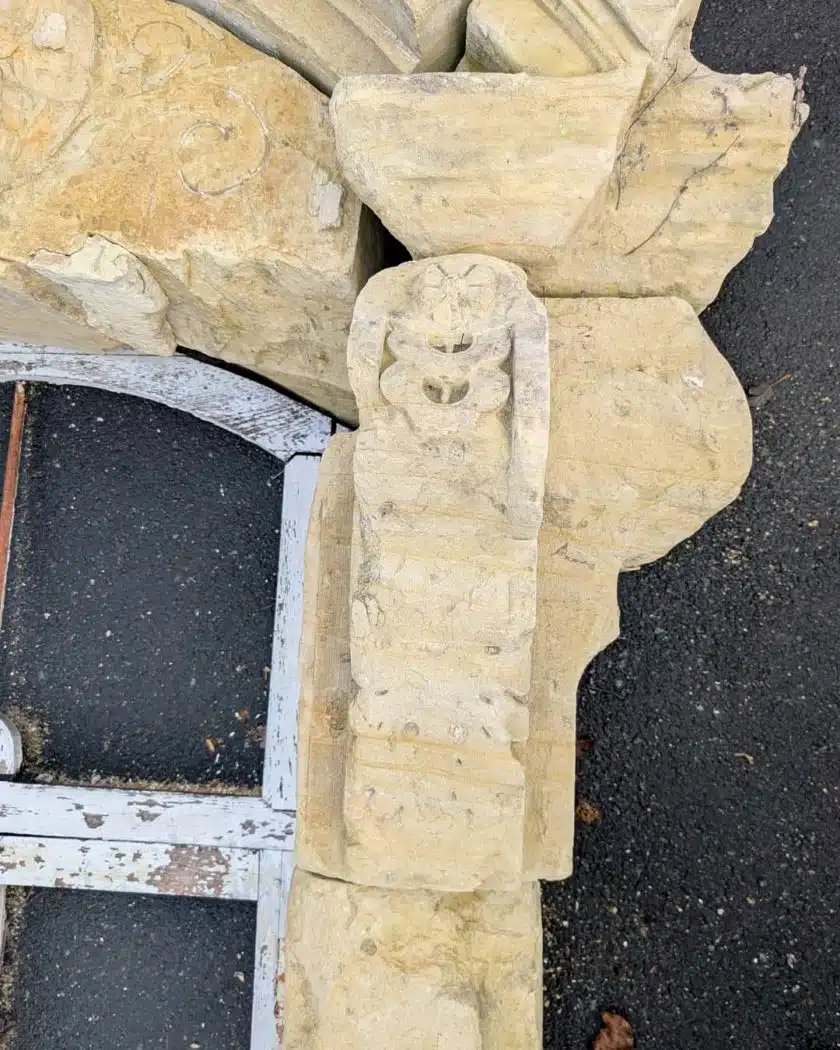 Paire d’ancienne arcade de château, XVIIIème-photo-2