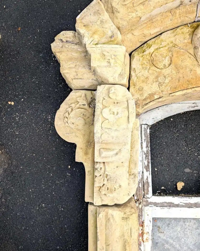 Paire d’ancienne arcade de château, XVIIIème-photo-5