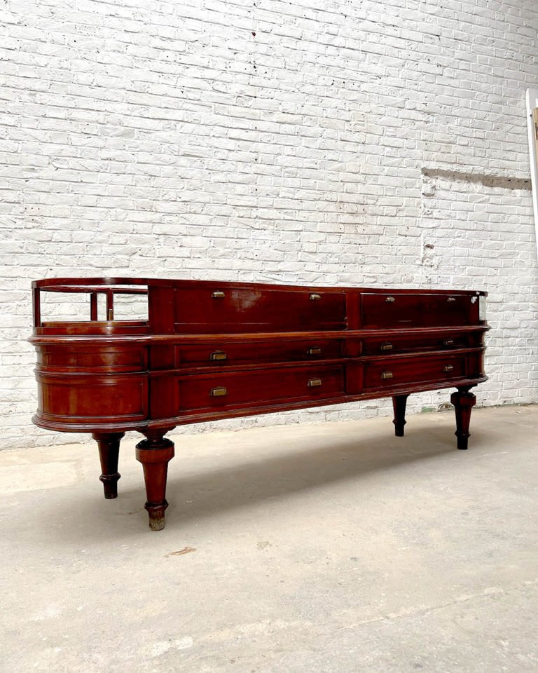 Paire de vitrine palermitaine du début du XXe siècle-photo-4