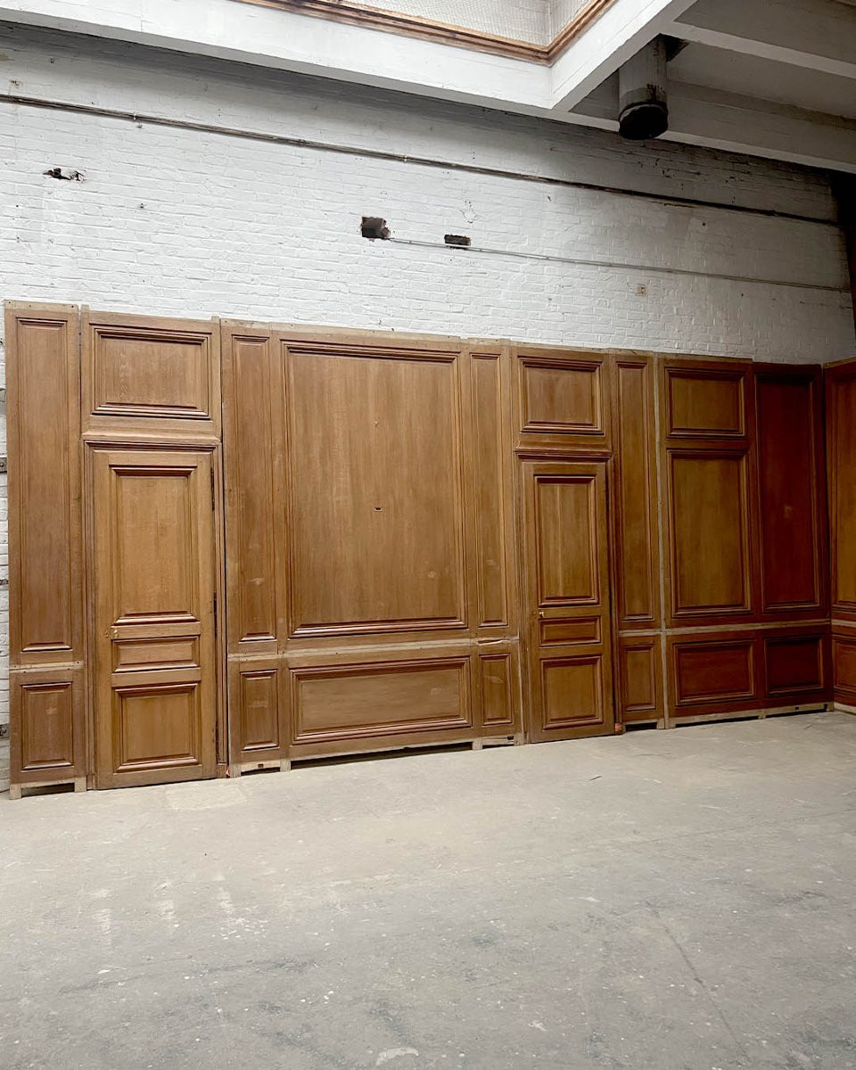 Parisian Oak Paneling, 18 Linear Meters-photo-2