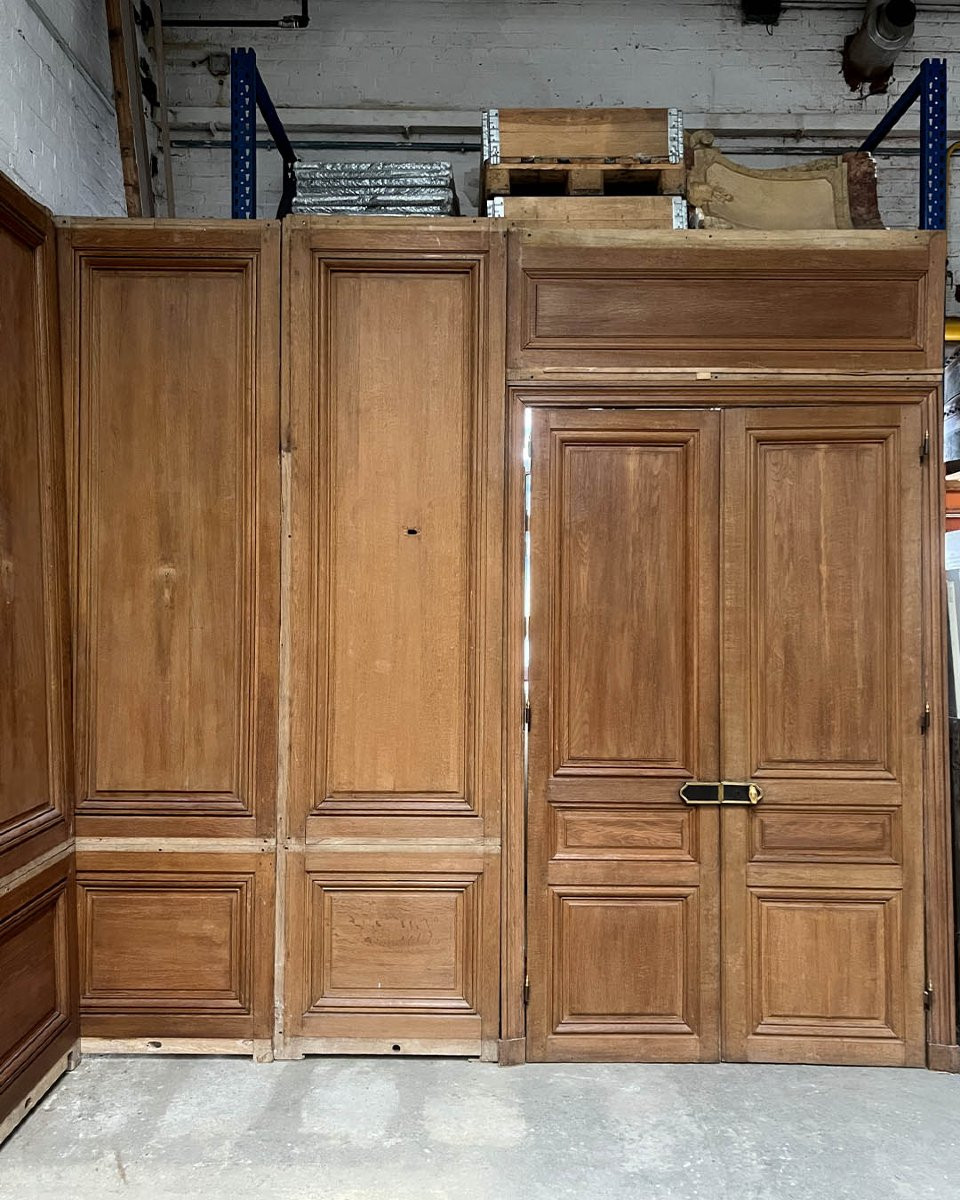 Parisian Oak Paneling, 18 Linear Meters-photo-3