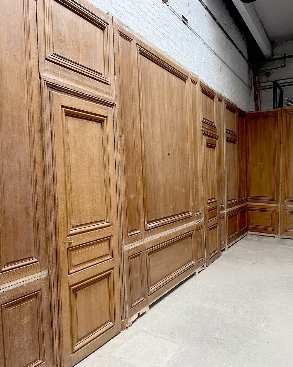 Parisian Oak Paneling, 18 Linear Meters-photo-4