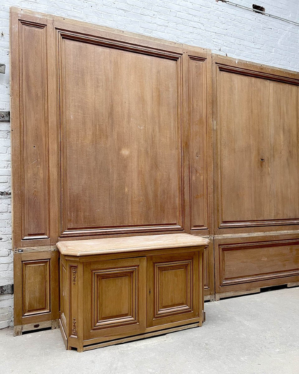 Parisian Oak Paneling, 18 Linear Meters-photo-5