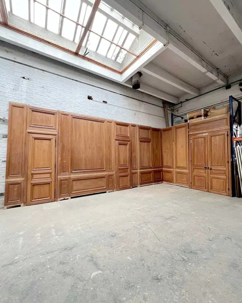 Parisian Oak Paneling, 18 Linear Meters