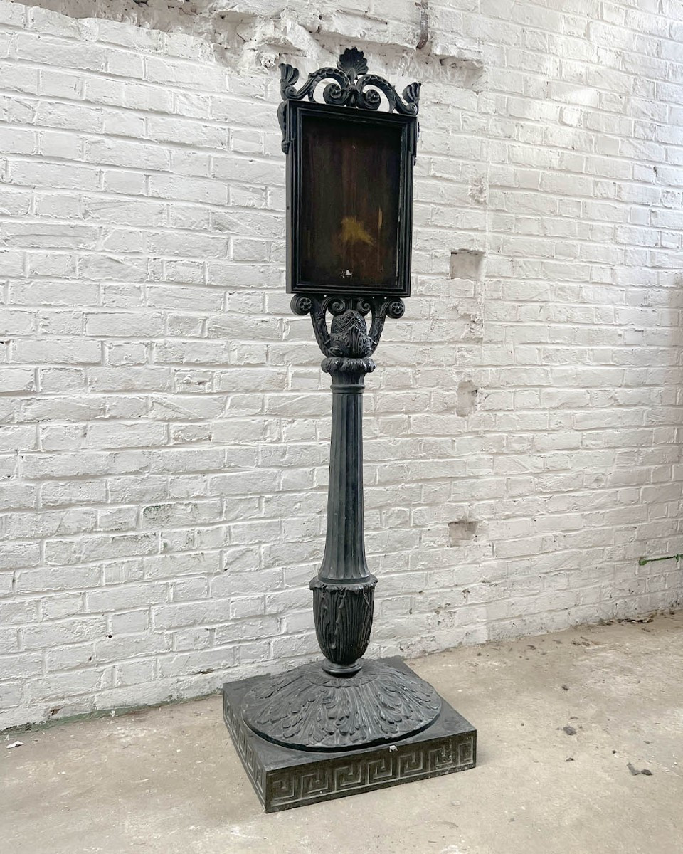 Bronze Menu Holder, Circa 1890