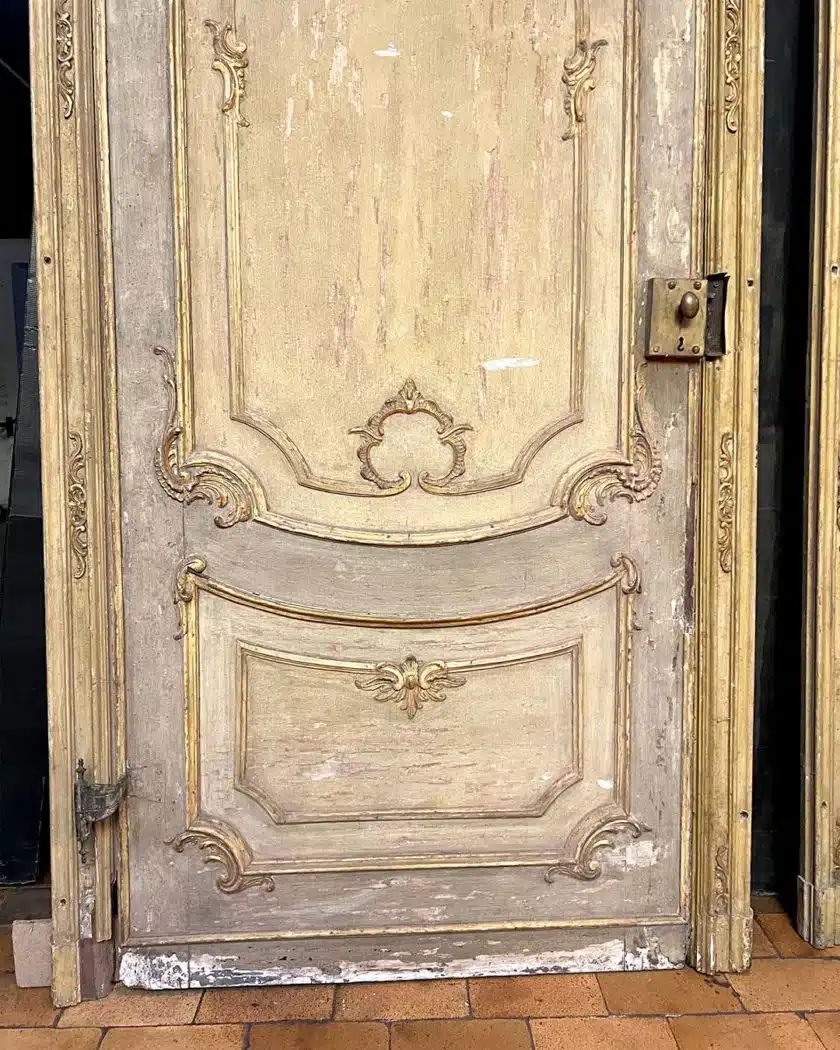 Paire de porte de boiserie-photo-5