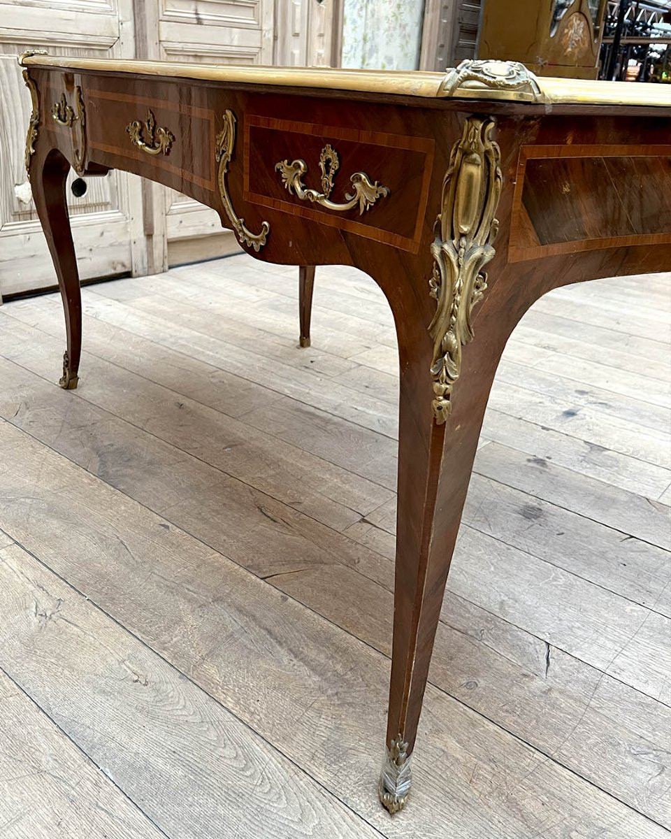 Bureau d’esprit Louis XV avec ses bronzes doré Maurice Rinck-photo-1