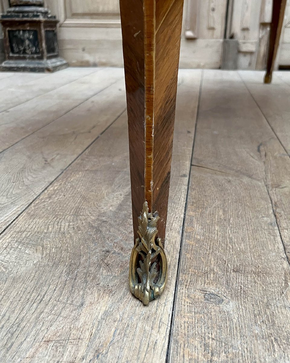 Bureau d’esprit Louis XV avec ses bronzes doré Maurice Rinck-photo-4