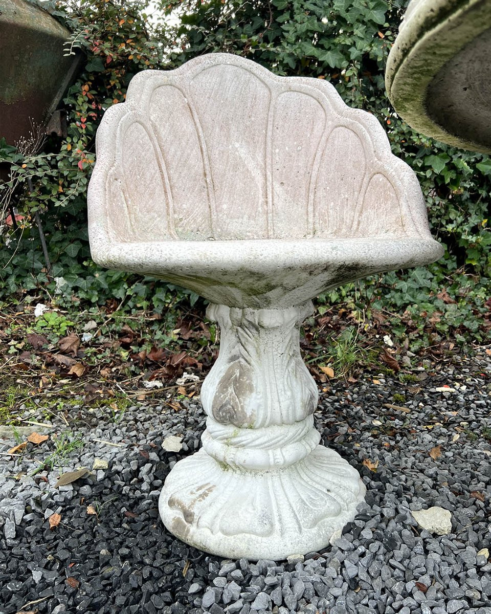 Salon de jardin en pierre reconstituée-photo-4