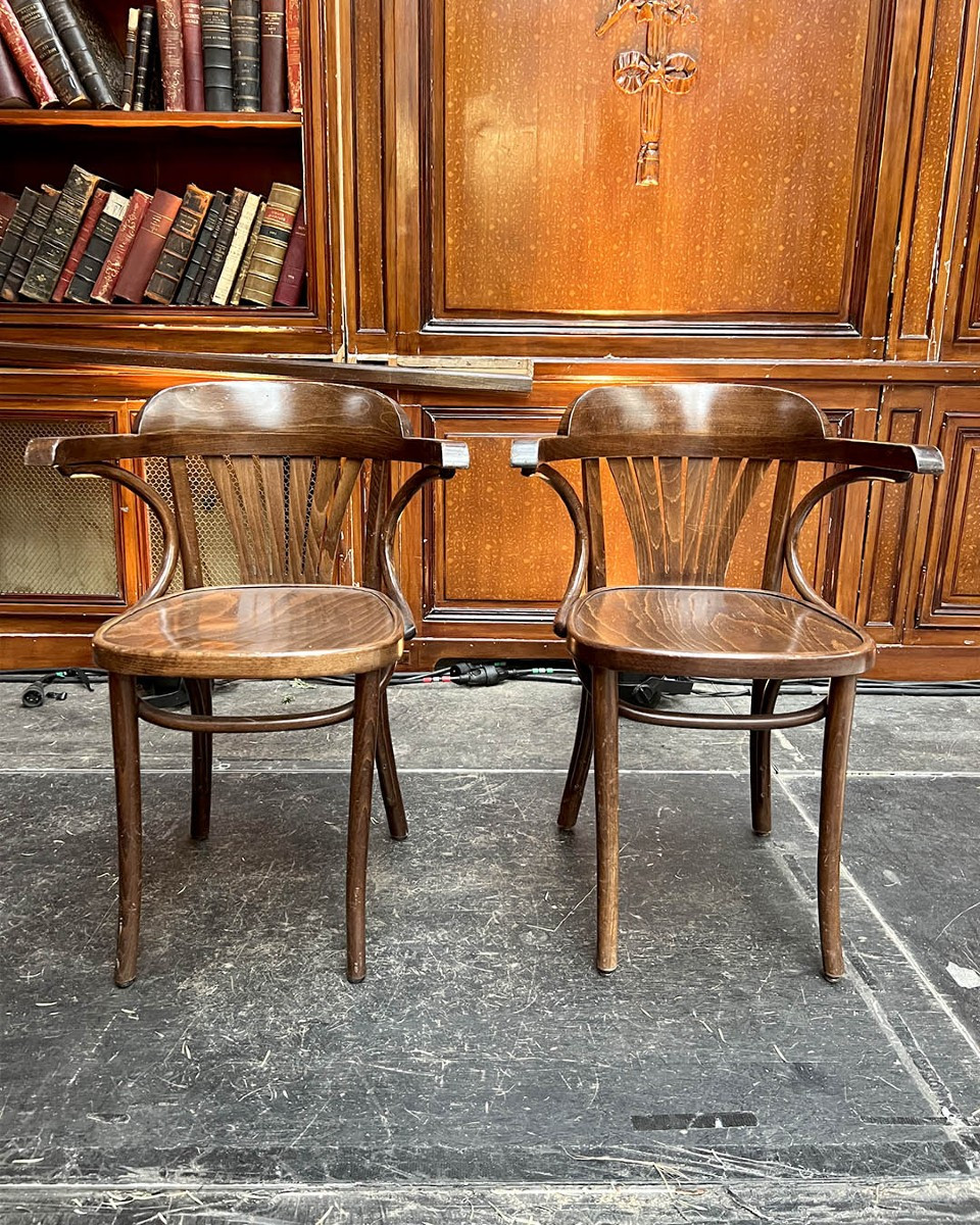 Lot de fauteuils de  bistrot