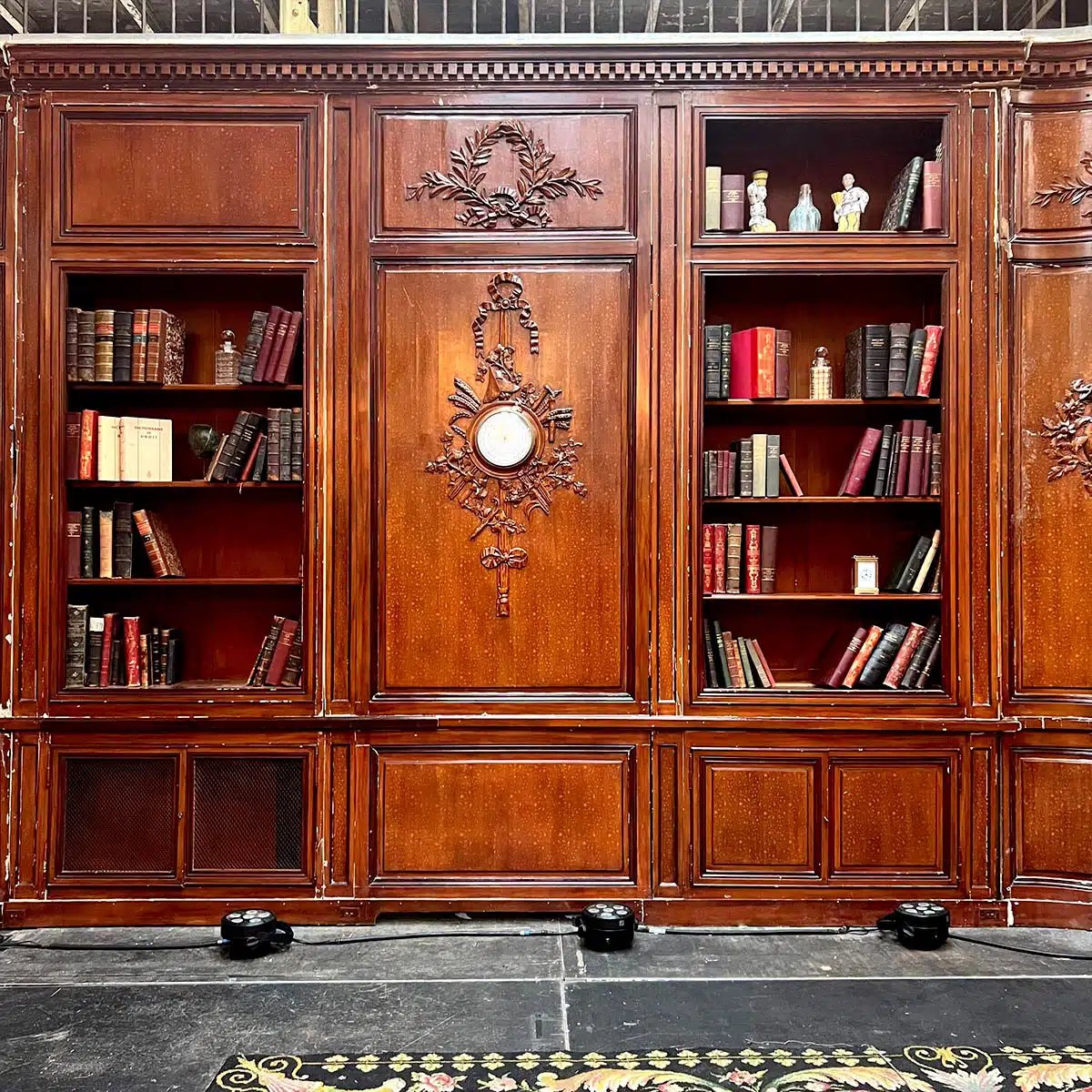 Boiserie de style Louis XVI 16m linéaire-photo-3