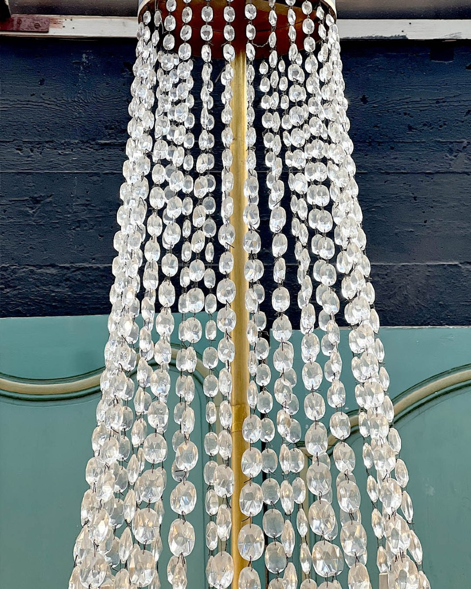 Pair Of Hot Air Balloon Chandeliers, 140cm In Diameter-photo-1