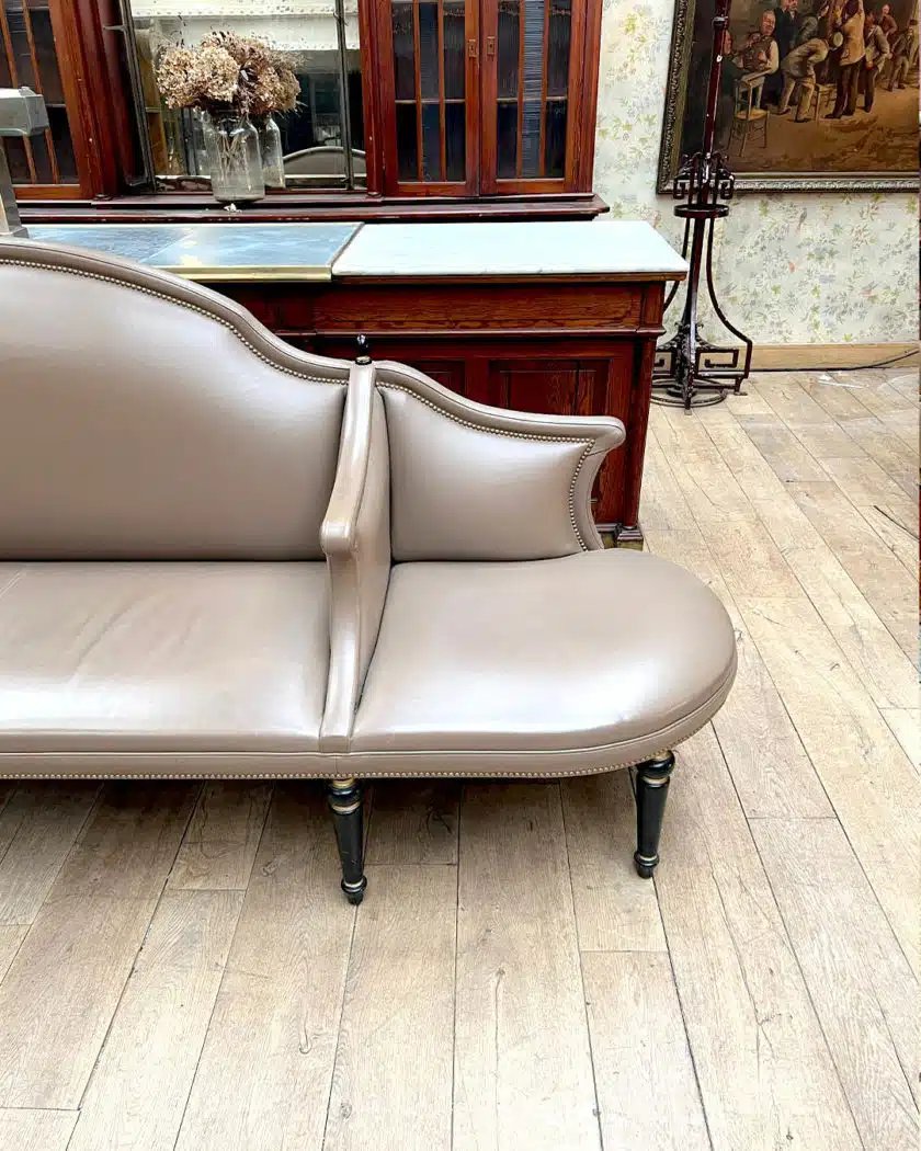 Grande banquette d’esprit Napoléon III-photo-8