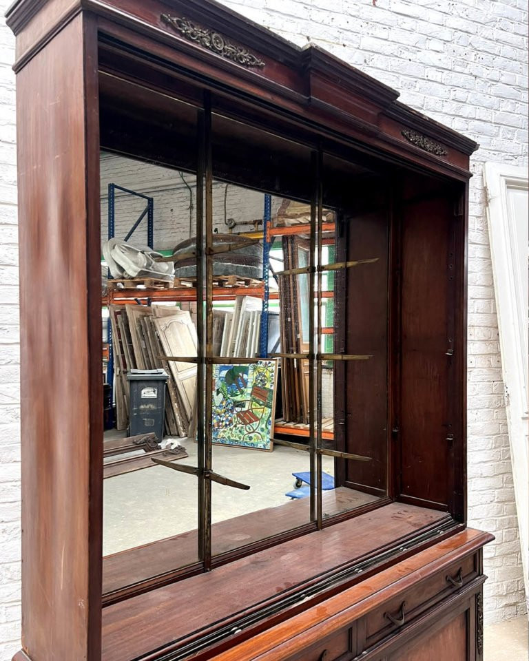 Arrière bar ou vitrine Italienne, début XXème-photo-2