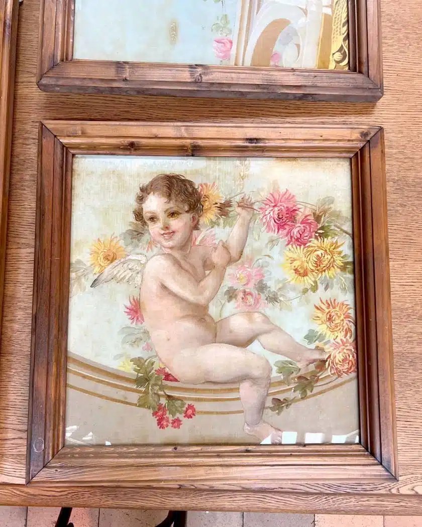 Set Of Glass Painting Panels-photo-4