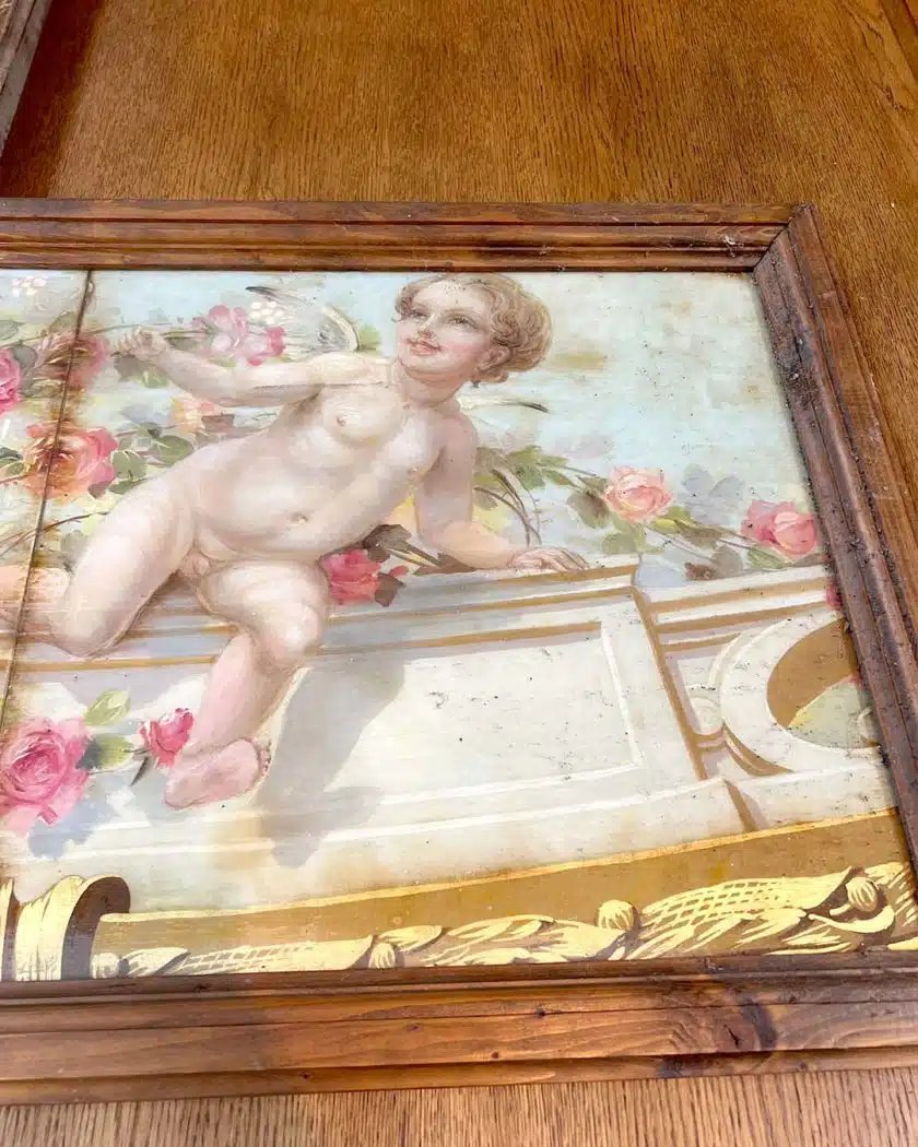 Set Of Glass Painting Panels-photo-4