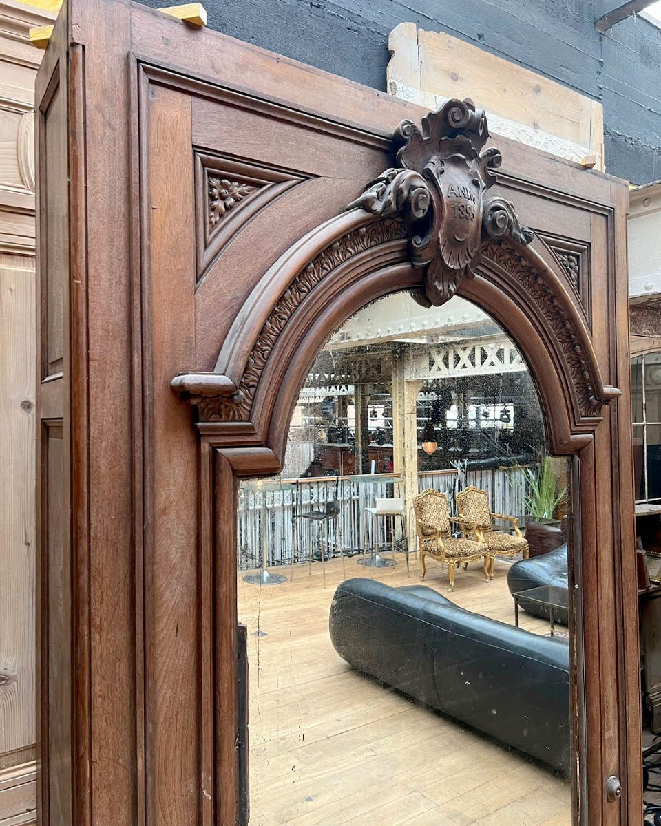 Oak Trumeau 170x257x50 Cm-photo-2