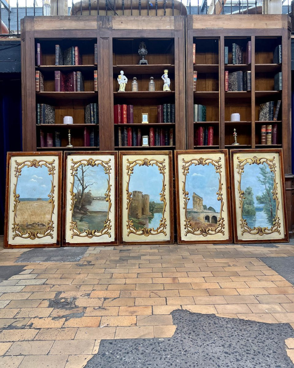  Lot de 8 tableaux décoratifs forains-photo-4