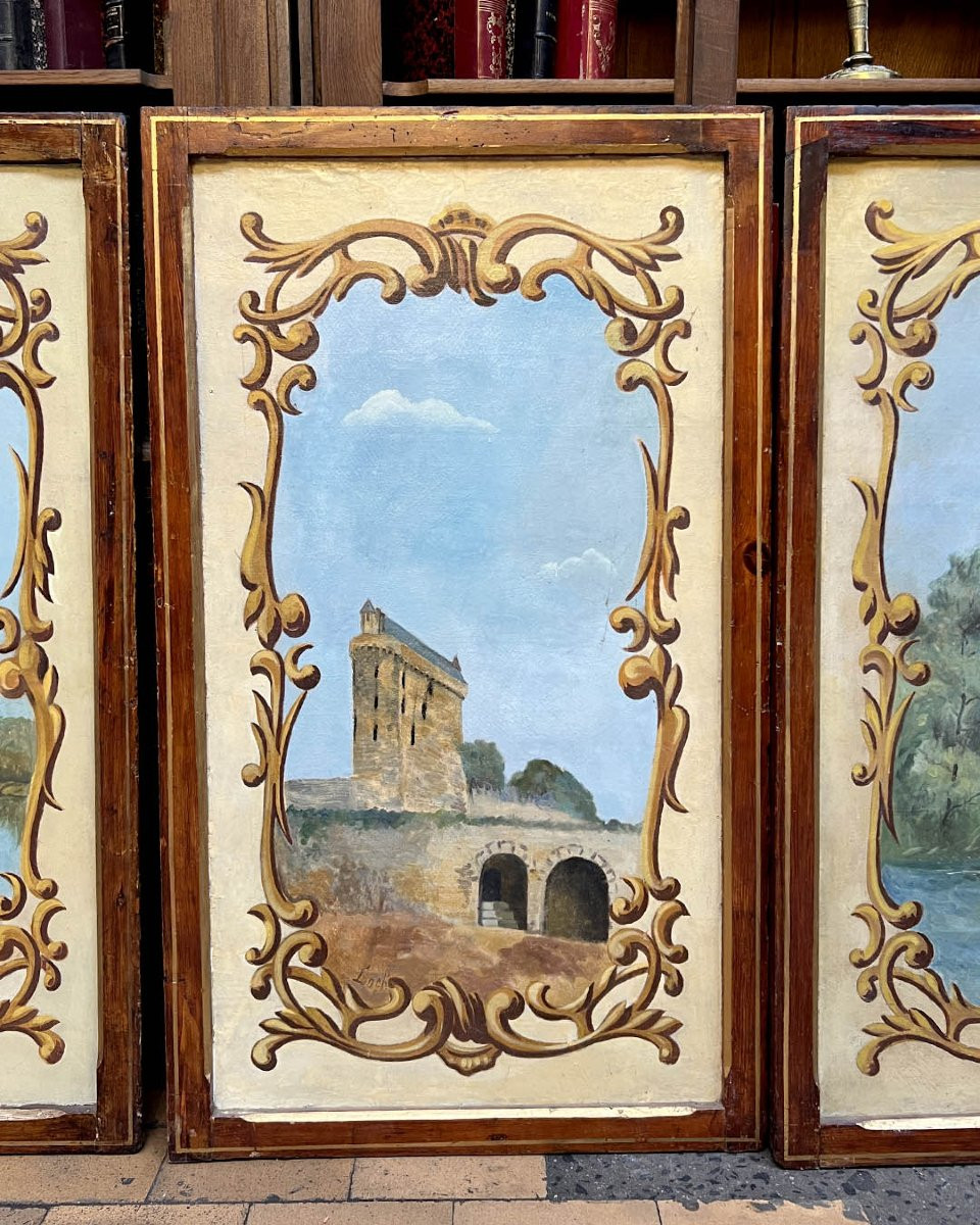  Lot de 8 tableaux décoratifs forains-photo-7